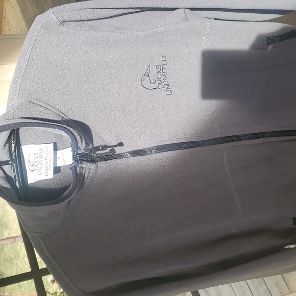 Ducks Unlimited Embroidered Full Zip Sz. M Fleece Jacket‎ - Picture 3 of 11